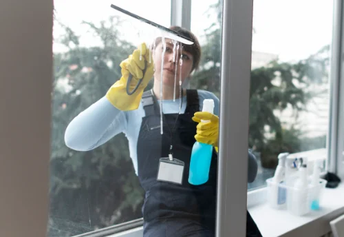 Nettoyage de vitres intérieures et extérieures à Périgneux